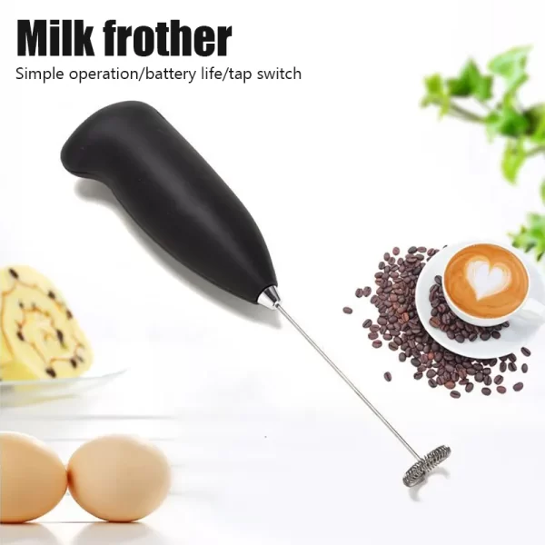 Electric Handheld Milk Frother & Mixer - Image 2