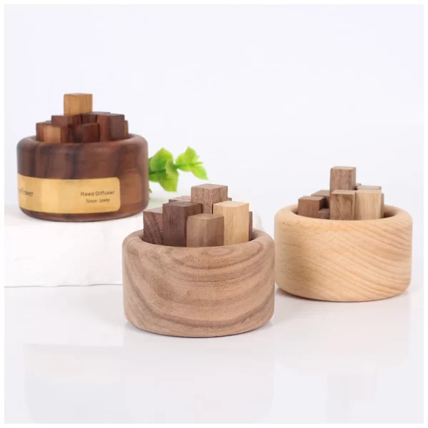 Wooden Aromatherapy Reed Diffuser - Image 4