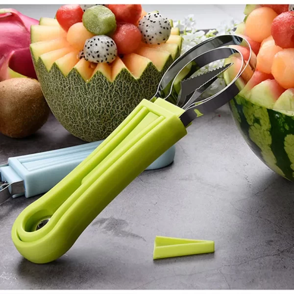 Watermelon Slicer & Fruit Carving Tool - Image 2