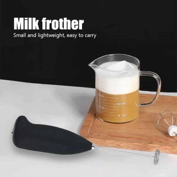 Electric Handheld Milk Frother & Mixer - Image 3