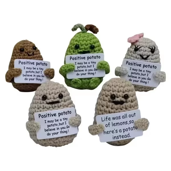 Positive Energy Pocket Plush Dolls - Funny Gift & Home Decor - Image 2