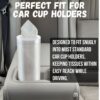 6 Car Tissue Holder – Travel Tissues for Car Cup Holder, Road Trip Essential, Car Must-Have for Organization, Cute Car Accessory, New Car Gift